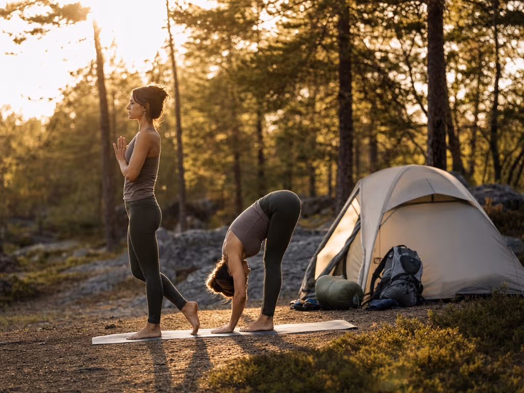 yoga_practitioner_doing_gentle_stretches_at_a_backpacking_campsite
