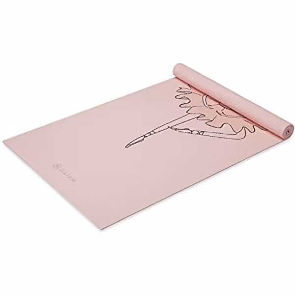 Gaiam Kids Printed Yoga Mat, 3mm