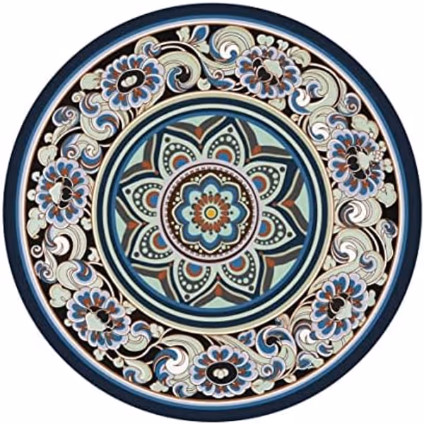 Knsbk Large Round Yoga Mat